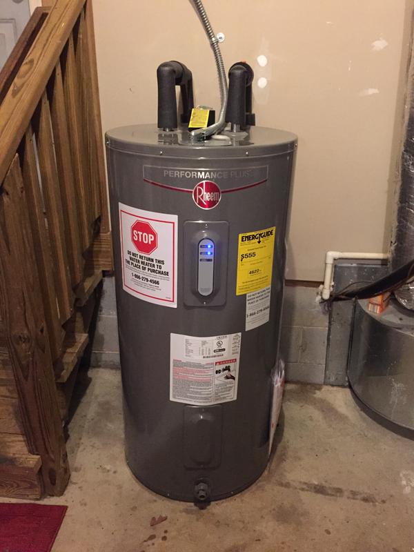Rheem - Performance Plus Series High Efficiency Electric - Rheem  Manufacturing Company