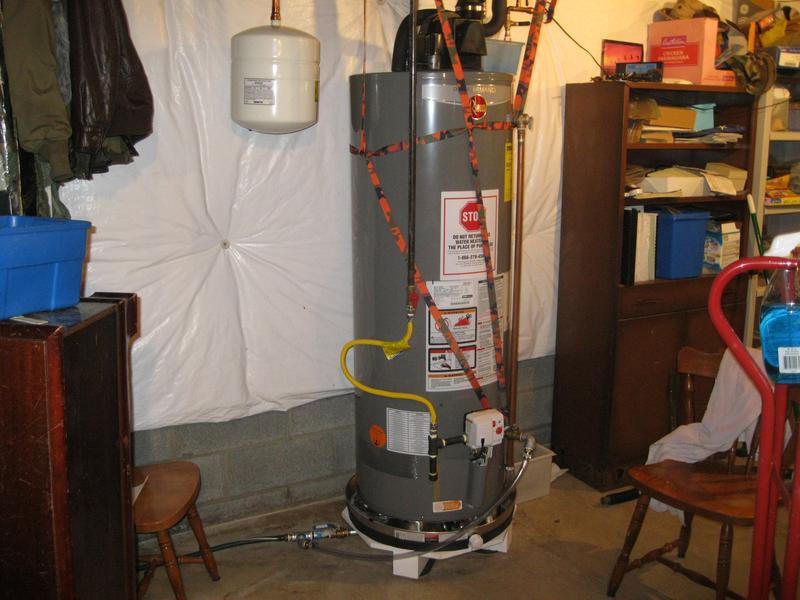 GE 50 Gal Natural Gas Power Vent Water Heater