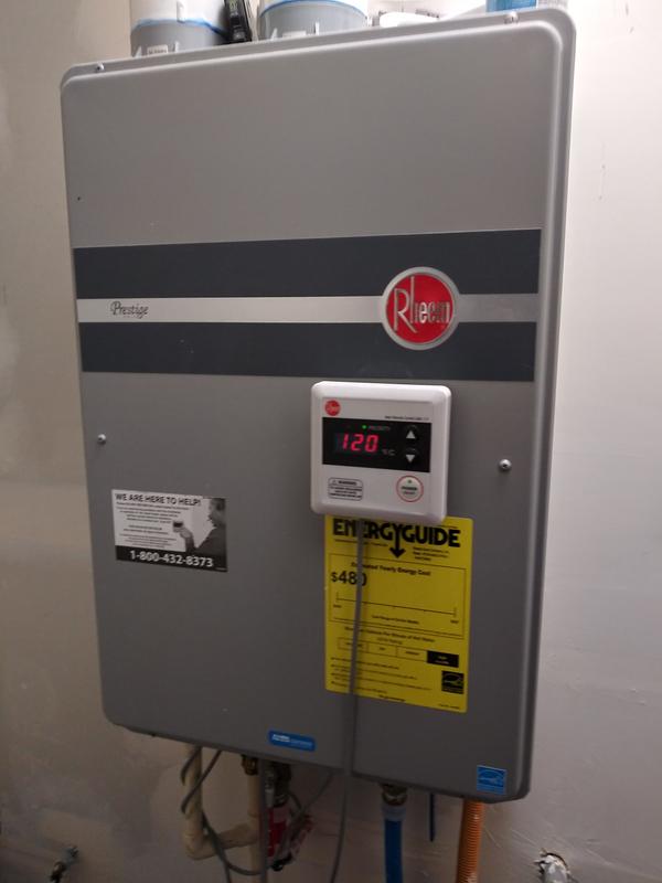 Rheem RTGH-90DVLP-2 Prestige 9 GPM 180000 BTU 120 Volt | Build.com