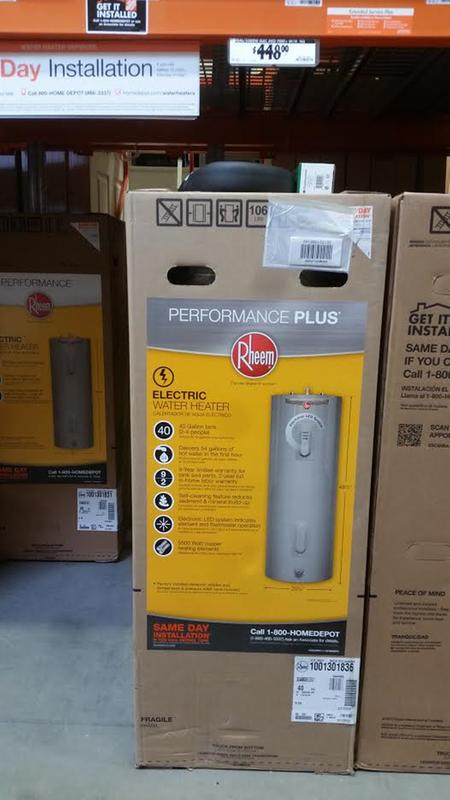 Rheem Performance Plus Water Heater Manual - How Does Thermal Release