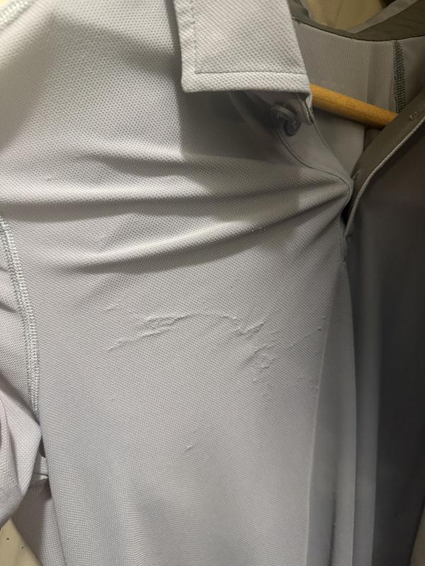 Customer photo for "Frayed after first wash"