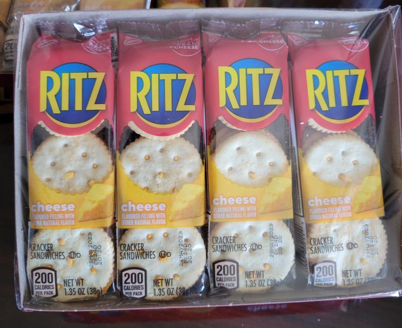 Ritz Peanut Butter Cracker Sandwiches - Family Size - 16ct/1.38oz