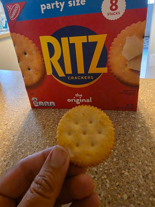 RITZ Fresh Stacks Original Crackers, Party Size, Travel Snacks