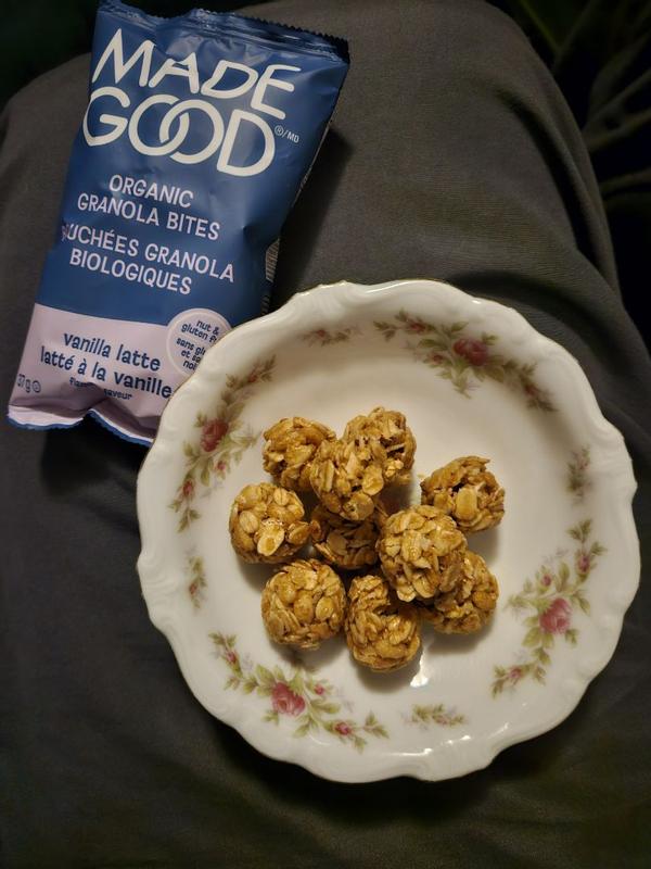 Vanilla Latte Organic Granola Bites – MadeGoodFoods-Canada