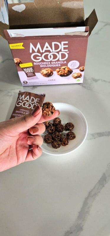 Buy MadeGood Organic Granola Bites Mocha at Well.ca | Free