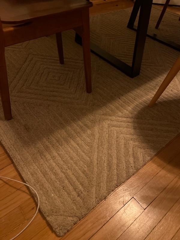Alora Decor Makalu 10-ft x 13-ft Tufted Wool Gray Rectangular Indoor ...