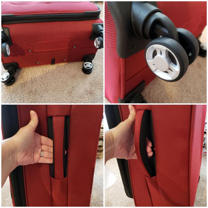 Skyway Sigma 6.0 Rolling Garment Bag Spinner Wheeled Garment Suitcase –  Portmantos