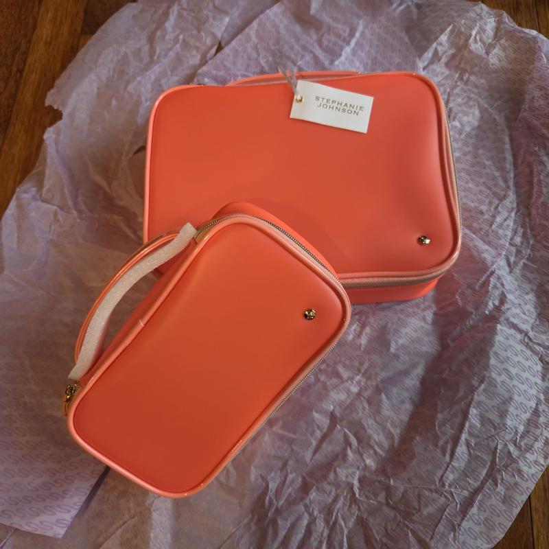 Customer photo for "Cute makeup bag for on the go"