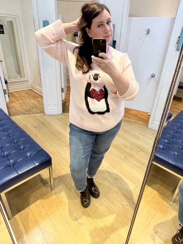 Loft on sale penguin sweater