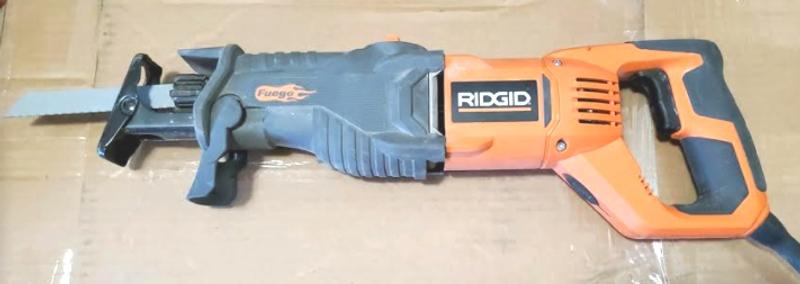 Ridgid best sale reciprocating saw