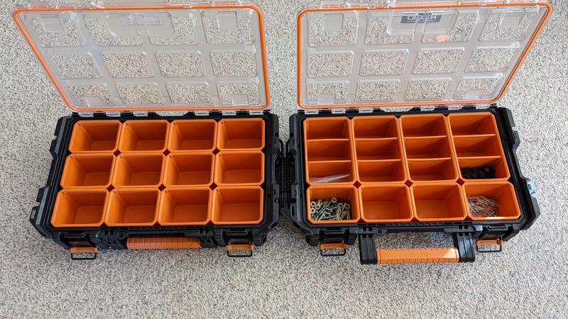 8 Bin Portable Parts Storage Case