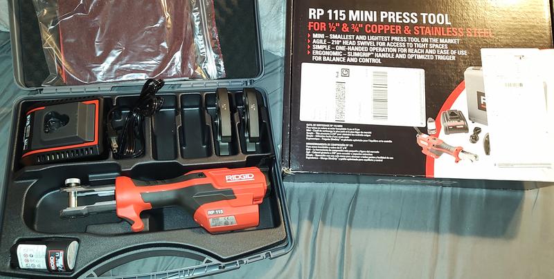 RIDGID RP 115 Mini Press Tool