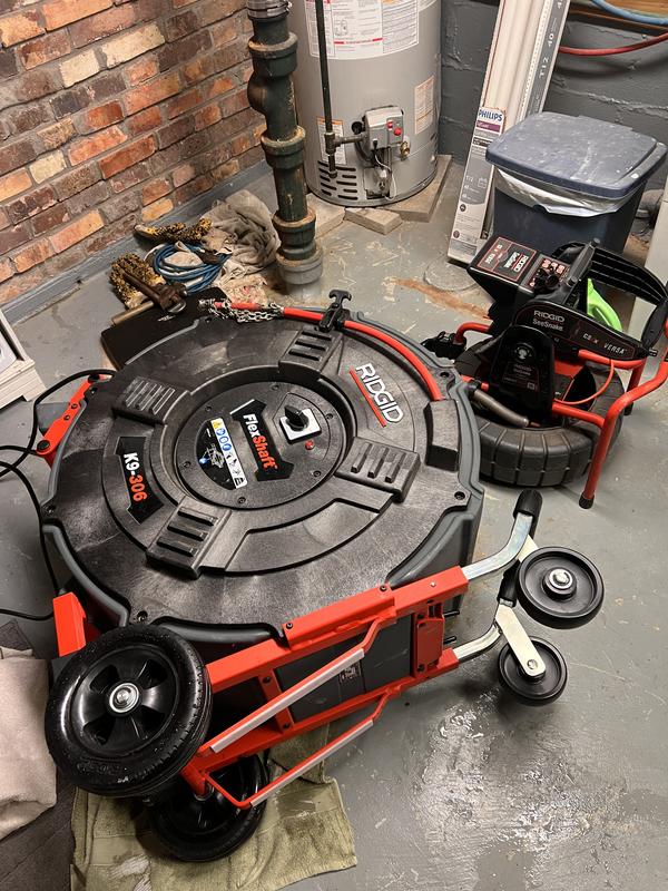 Ridgid K9-306 FlexShaft 125' Drain Cleaning Machine 3-6