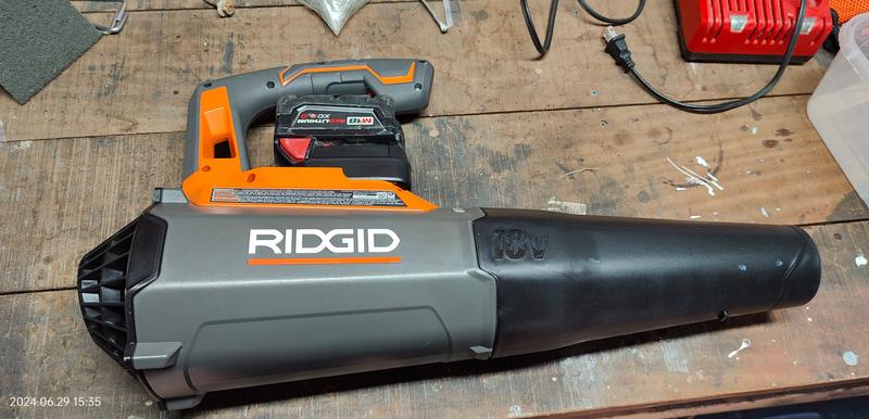 18V Jobsite Blower RIDGID Tools RIDGID Tools