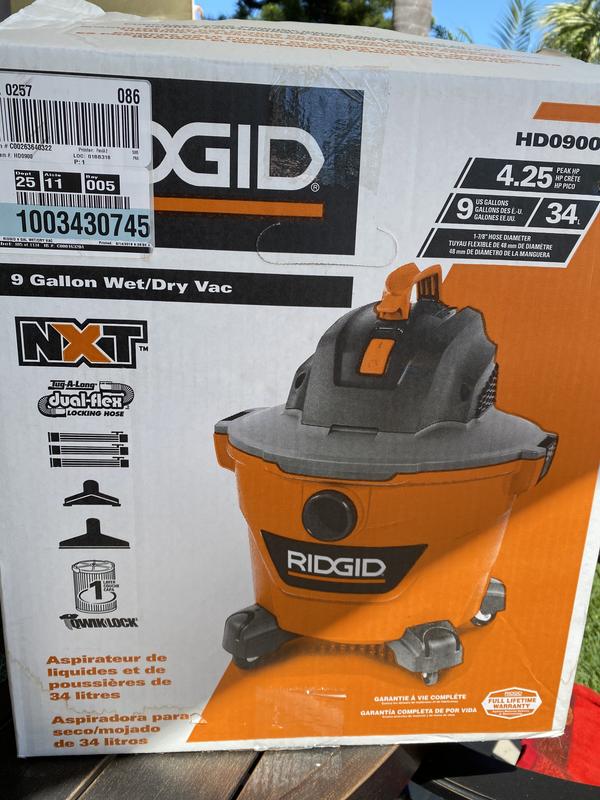 Ridgid HD1800 Shop Vac HP 16 Gallon Wet Dry Vacuum, 59 OFF