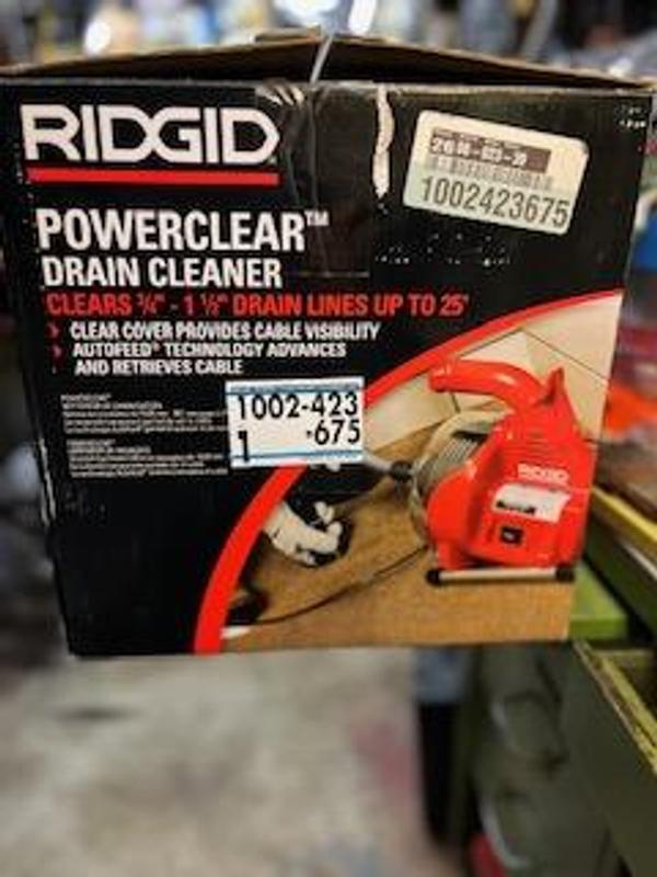 PowerClear™ Drain Cleaning Machine | RIDGID Tools