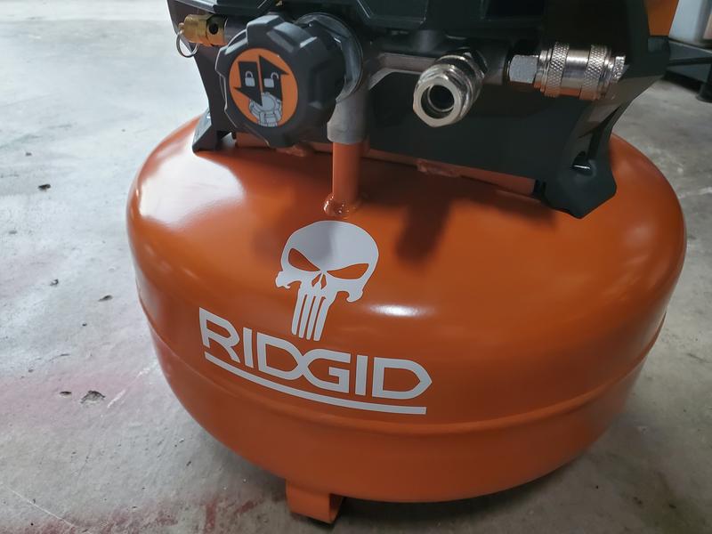 Ridgid 6 deals gallon pancake compressor