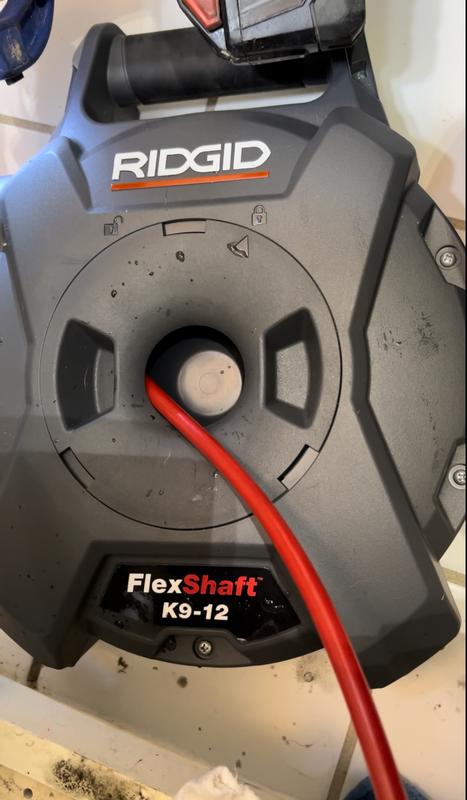 RIDGID FlexShaft K9-12 Drain Cleaning Machine 74978