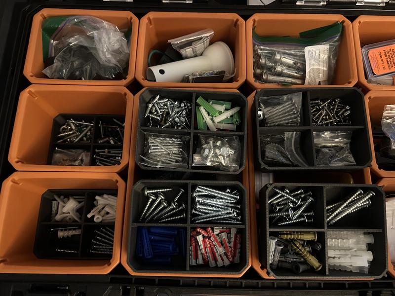 Pro System Gear 10-Compartment Small Parts Organizer | RIDGID Tools