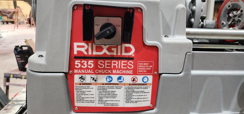 Model 535 Threading Machine | RIDGID Tools