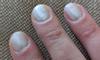 My fingers, two coats