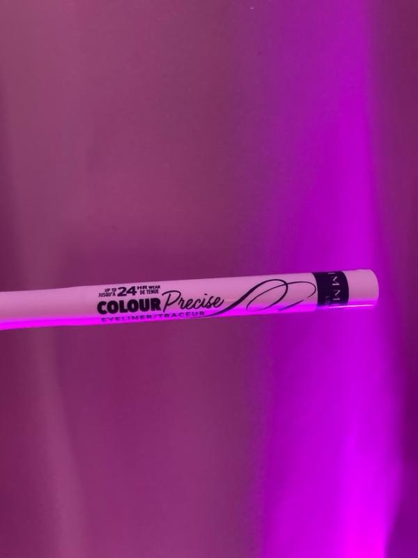 Rimmel London Color Precise Eyeliner In Schwarz (Noir) – Hochpigmentiert, Wasserfest & Präzise