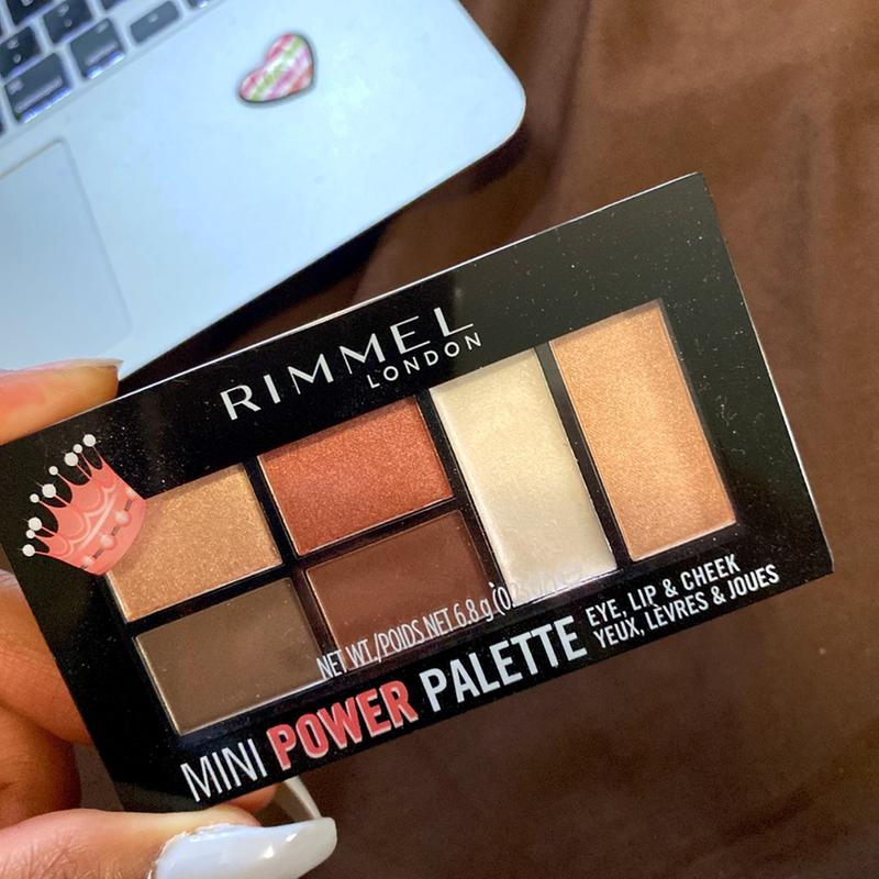 Palette De Fards à Paupières Rimmel London Mini Poser - Assortiment De Teintes - Neuf