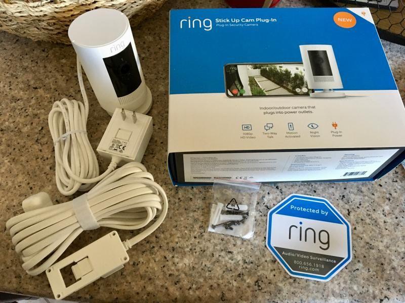 Ring Outdoor Cam (Stick Up Cam) Battery - Smart Security Camera