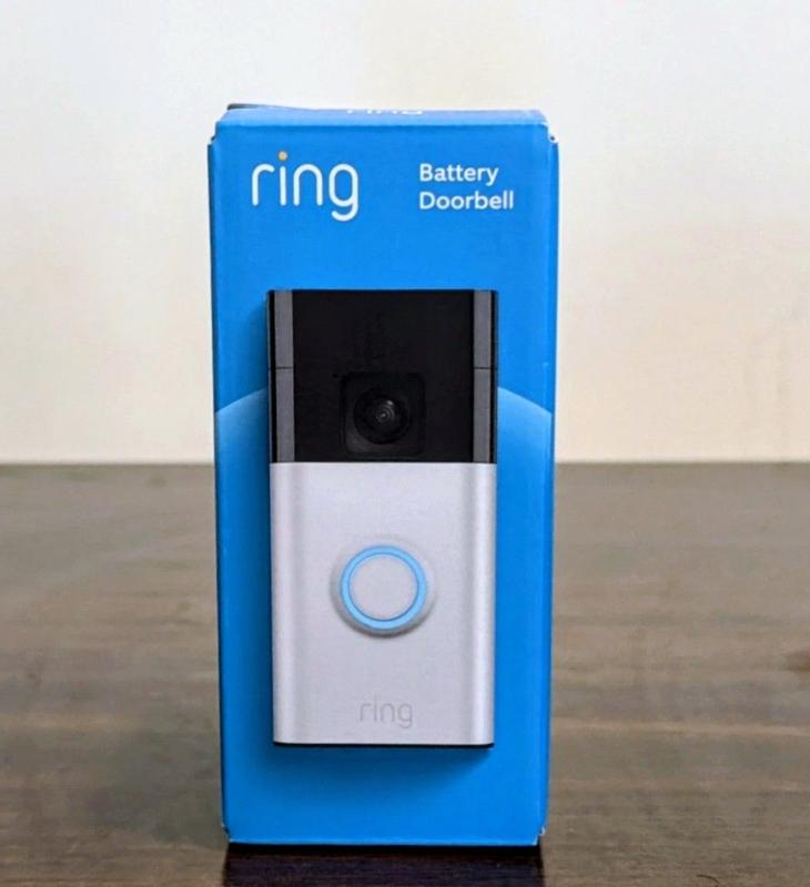 Ring Battery Doorbell with Head-to-Toe HD Video, Live View with 2