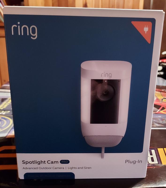 Official: Introducing Ring Spotlight Cam Pro, Solar  3D Motion  Detection, Two-Way Talk with Audio+, and Dual-Band Wifi (2022 release)-White