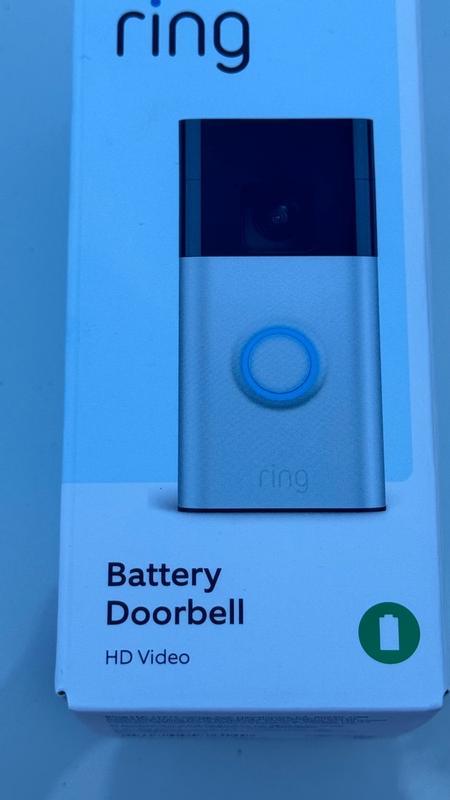 Ring Battery Doorbell with Head-to-Toe HD Video, Live View with 2