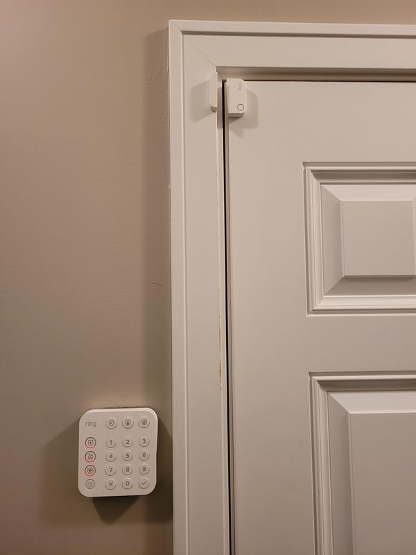 Door contact sensor and keypad