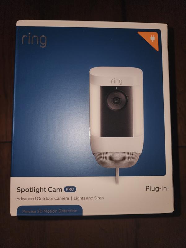 Ring Spotlight Cam Plus Outdoor/Indoor Wireless 1080p Battery
