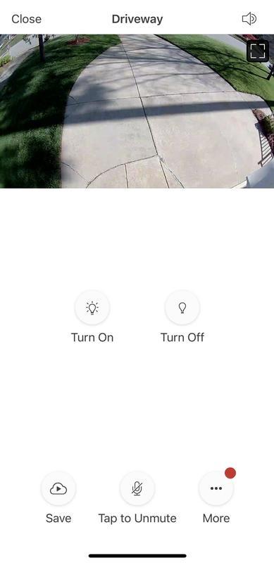 New Blink Floodlight Camera - Daytime View