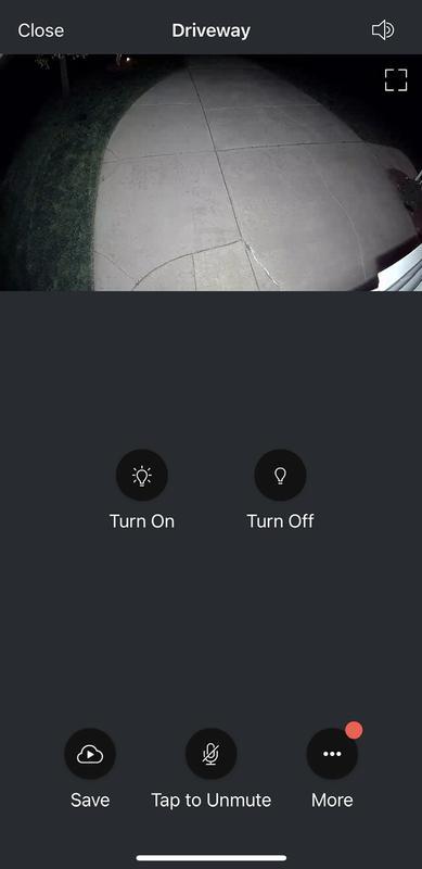 New Blink Floodlight Camera - Night View