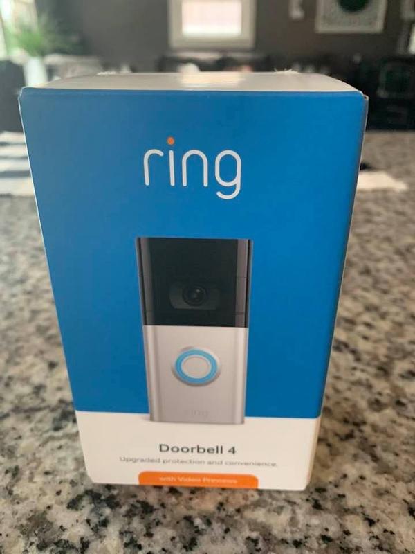 Ring Video Doorbell 4 - Smart Wireless Doorbell Camera with