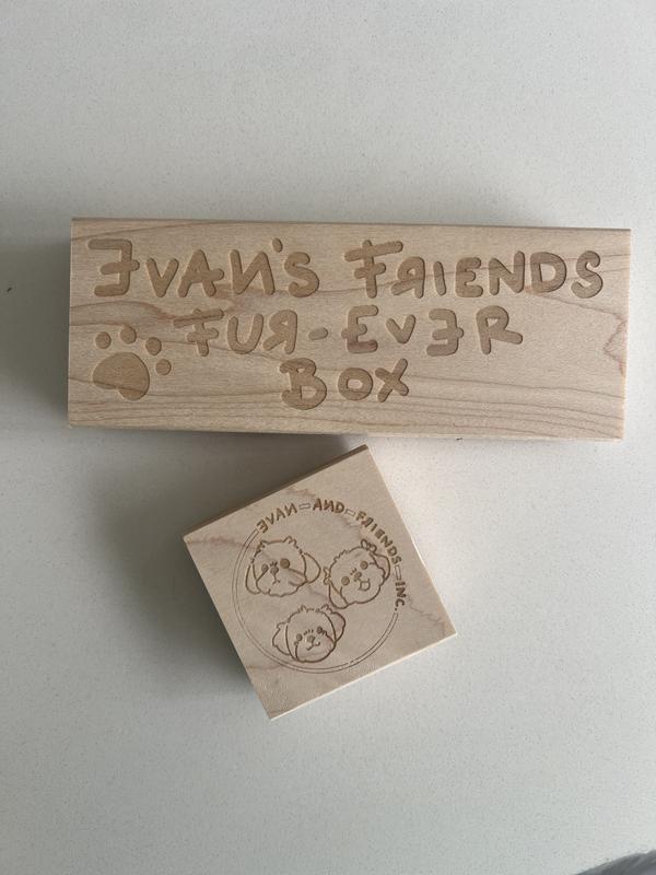 Custom Wood Stampcustom Rubber Stampspersonalzed Logo Wood | Etsy - View #11