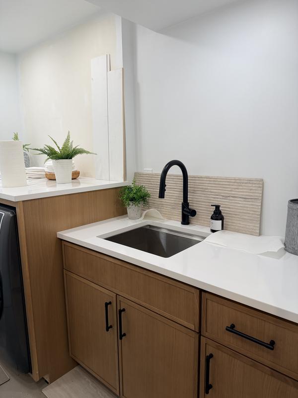 Ruvati 21-in x 20-in 1-Basin Stainless Steel Drop-In Laundry Sink