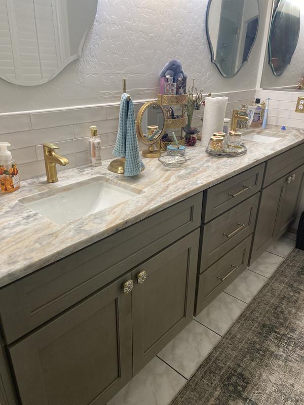 Ruvati 18 x 12 inch Undermount Bathroom Vanity Sink White