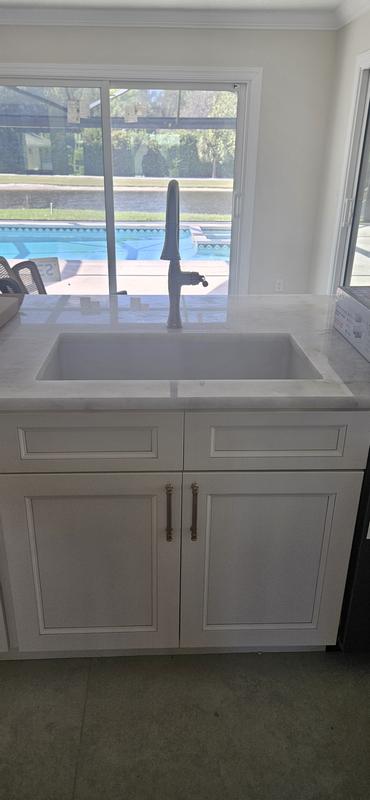 Lordear White Farmhouse Sink 33 Inch Apron Front Nigeria | Ubuy - View #13