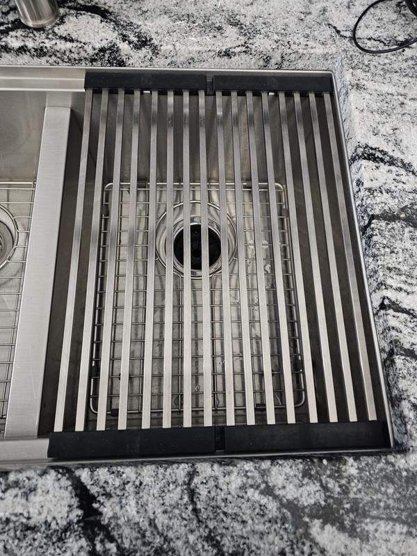 Ru Ru36 Ruvati 36-inch Workstation Kitchen Sink - 60/40 Double Bowl