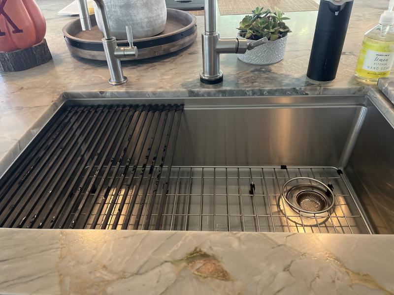 Ruvati 25 inch Gunmetal Black Stainless Steel Drop-in Topmount