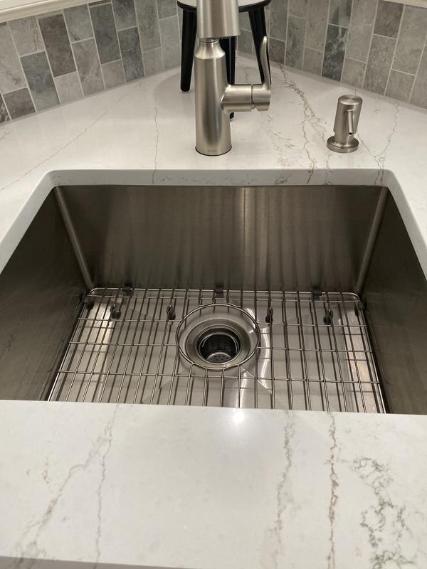 30-inch Low-Divide Undermount Rounded Corners 60/40 Double Bowl 16 Gauge Stainless Steel Kitchen Sink Rvh7357