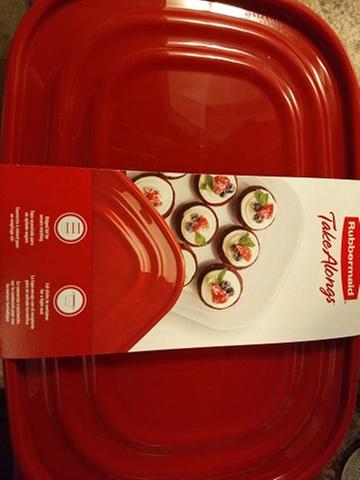 Rubbermaid® TakeAlongs® Rectangular Food Storage Containers, 2 ct