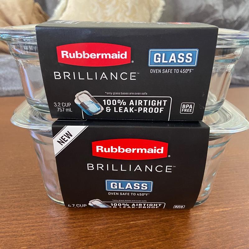 Rubbermaid Brilliance Glass Medium 4.7C