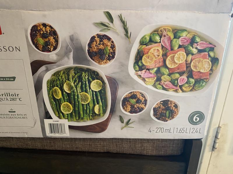 Rubbermaid® DuraLite™ 12Piece Glass Bakeware Set with Lids Customer