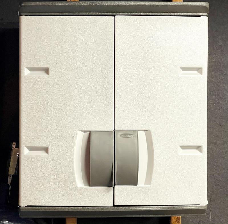 REDUCED!! Beige Rubbermaid Wall Mounted Cabinets ($49 each)