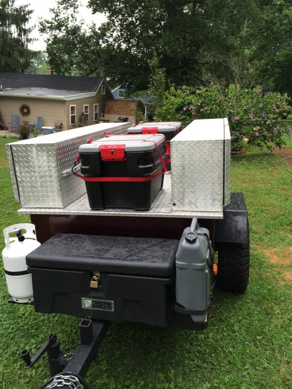 Rubbermaid ActionPacker️ 48 Gal with 8 Gal Containers Nested