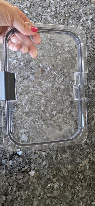 Bummer! The lid cracked
