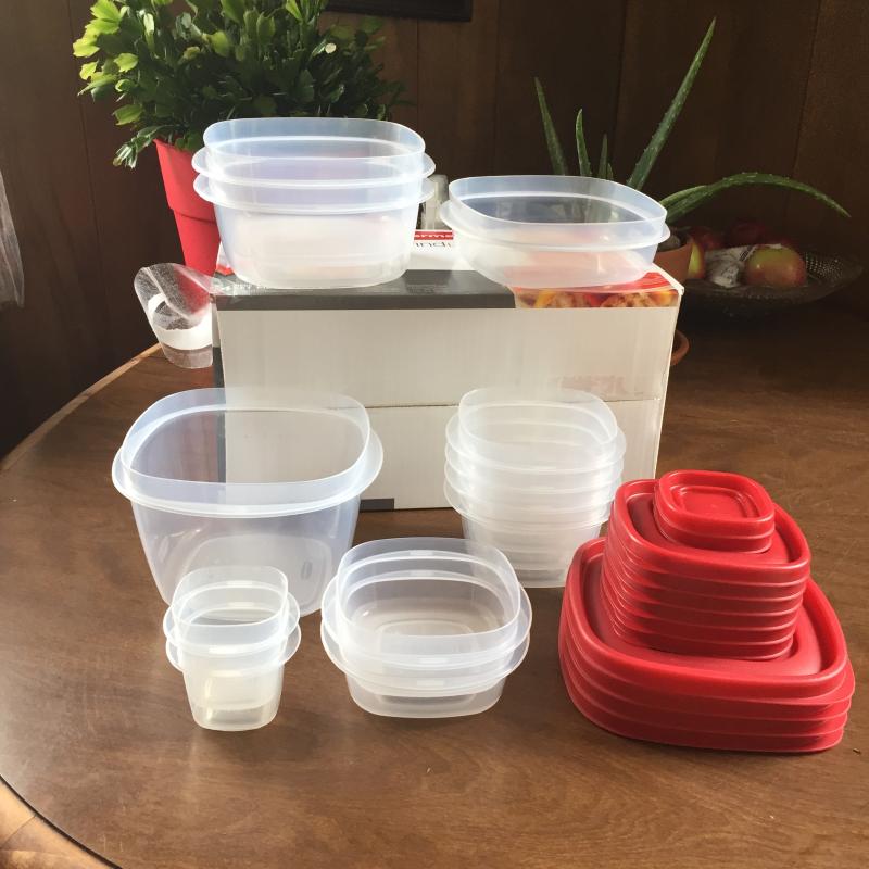 RUBBERMAID EASY FIND LID 12PC MULTIPACK SET